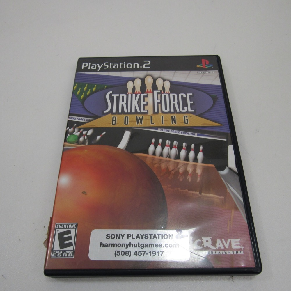 Strike Force Bowling (Sony PlayStation 2, 2004) Complete Tested 1